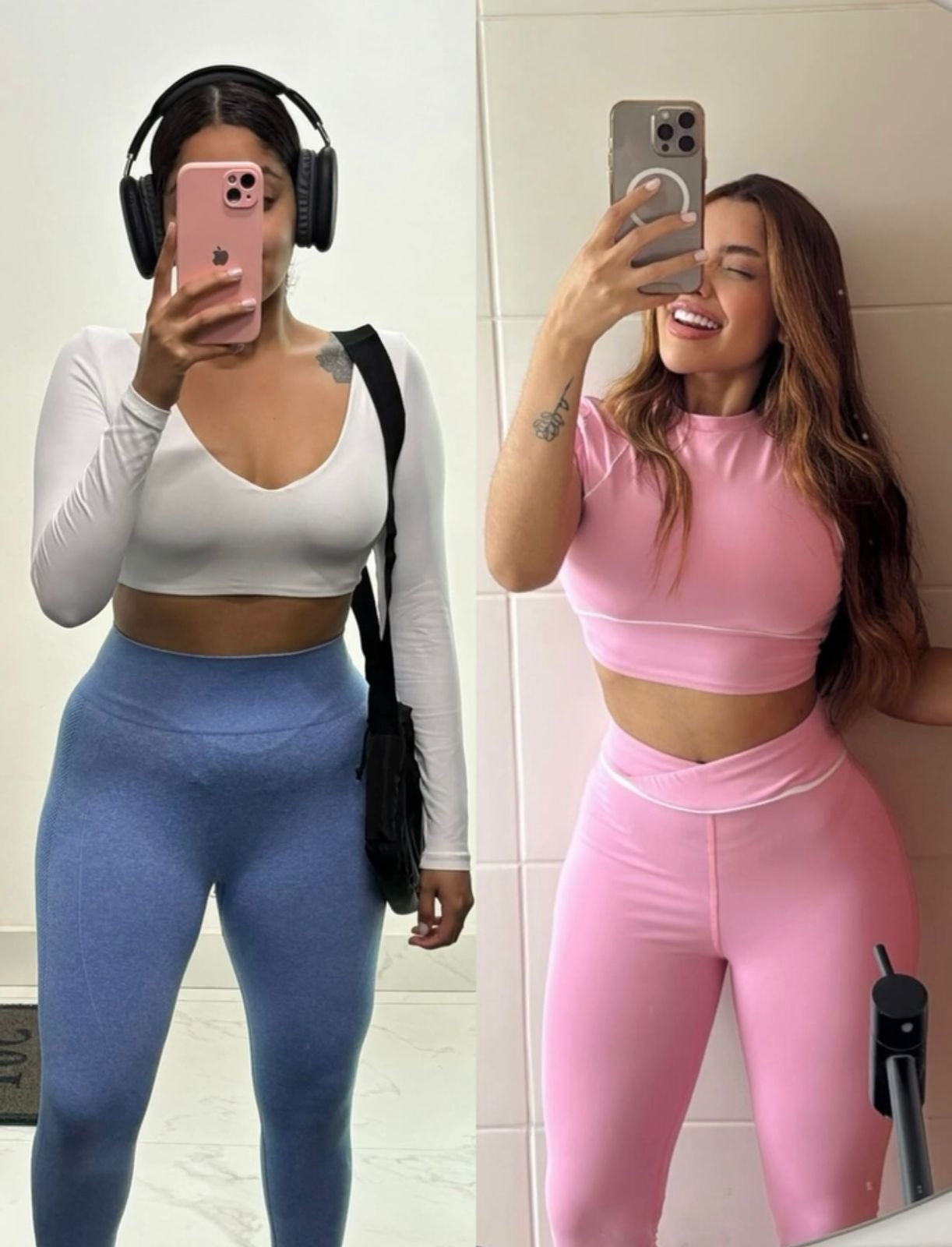 Antes e depois de Nathalia